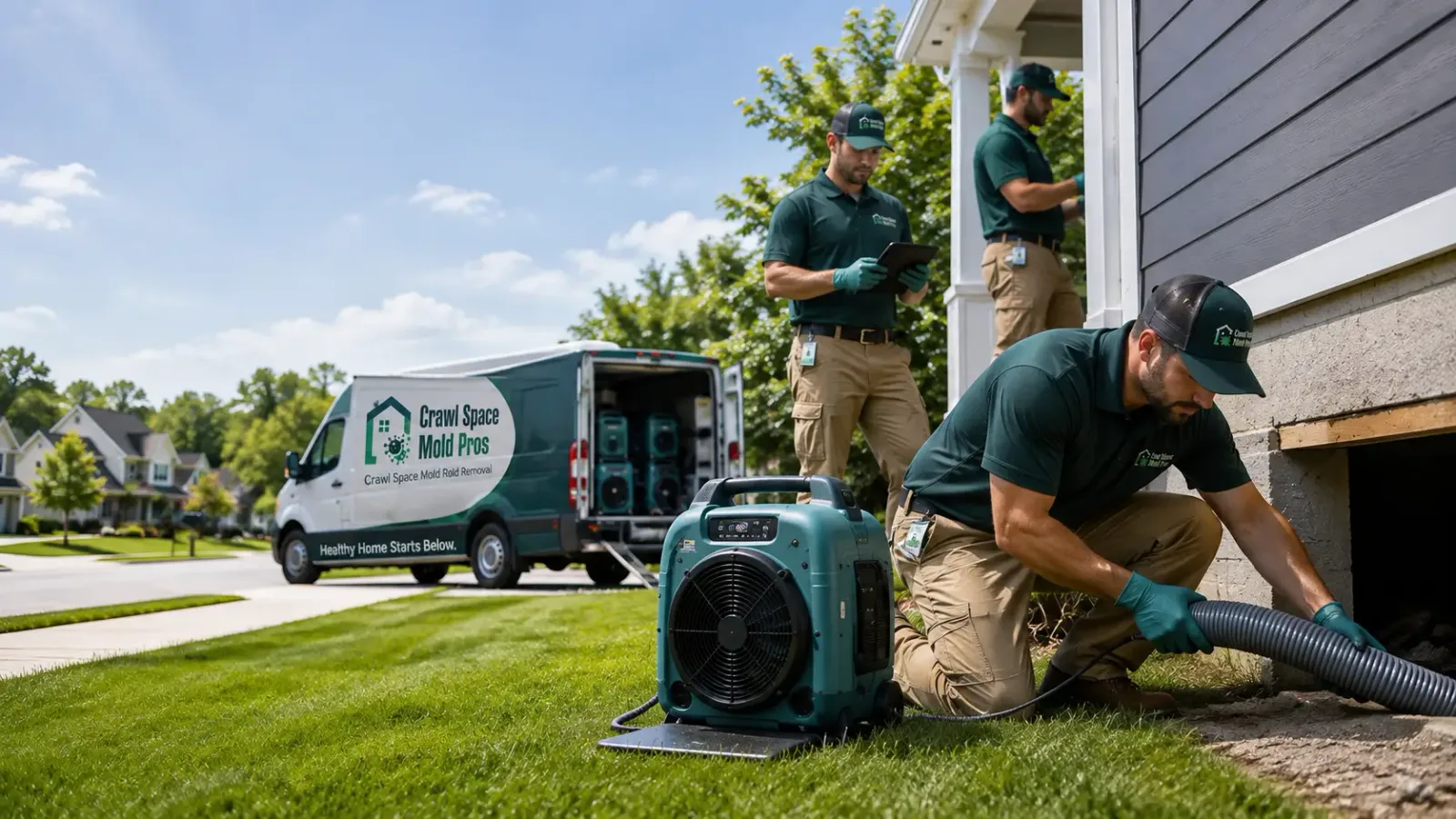 Crawl Space Mold Removal in Eden, NY